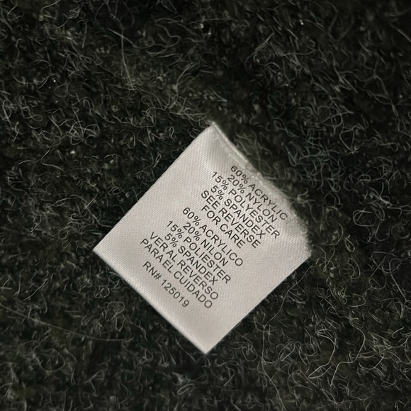 Joseph A green/black check print oversized open long soft cardigan size M - Picture 6 of 6